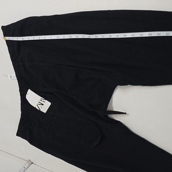 Zara Black Sweatpants Comfortable Joggers - Picture 3 of 11